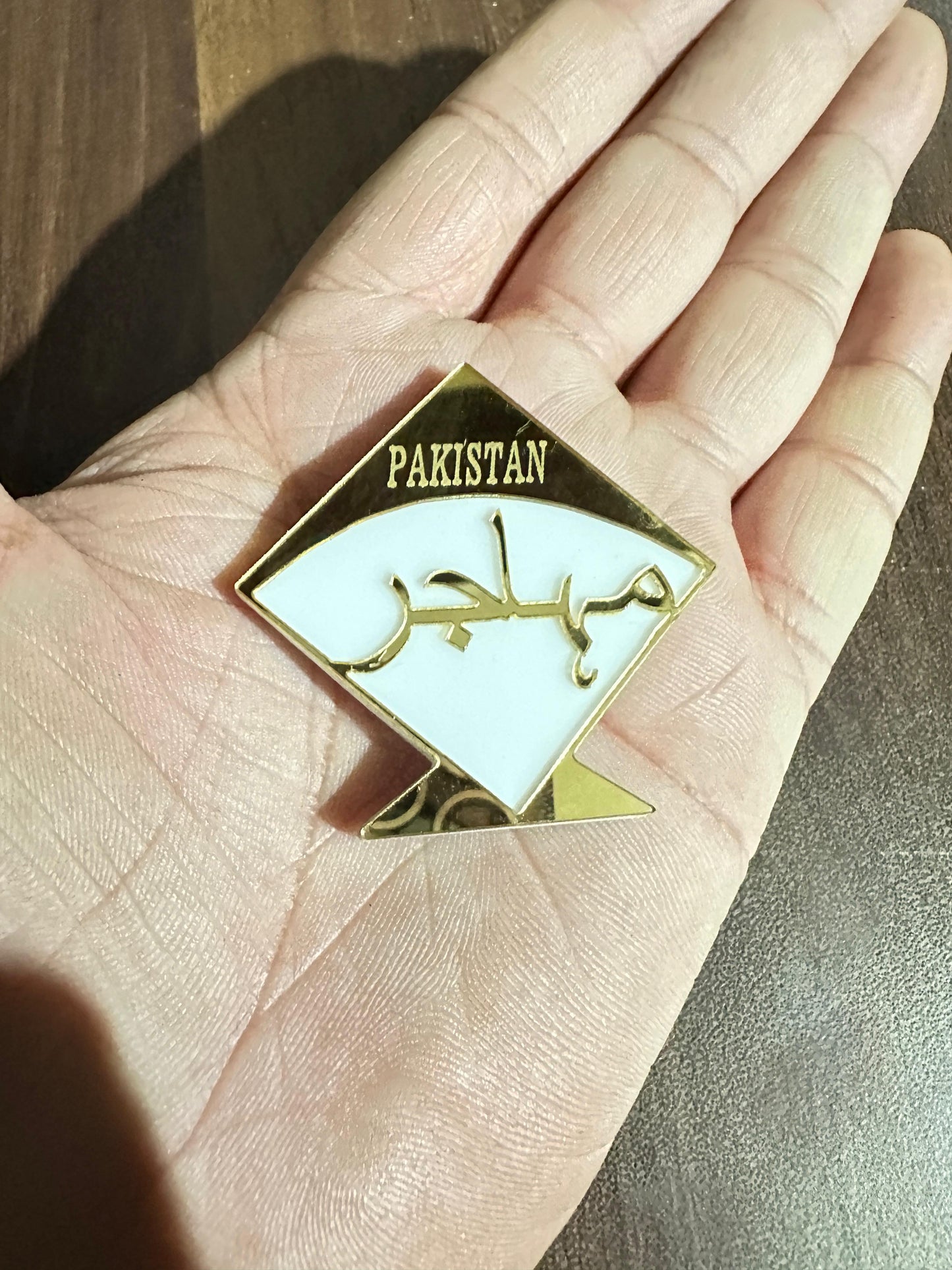 Pack Of 5 Muhajir Kite Badges Pakistan – Acrylic Lapel Pins for Muhajir Identity