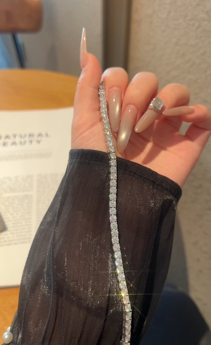 925 Silver Diamond premium Bracelete