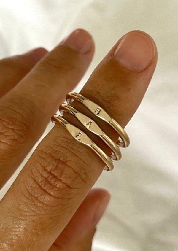 Minimal Initial Letter Ring