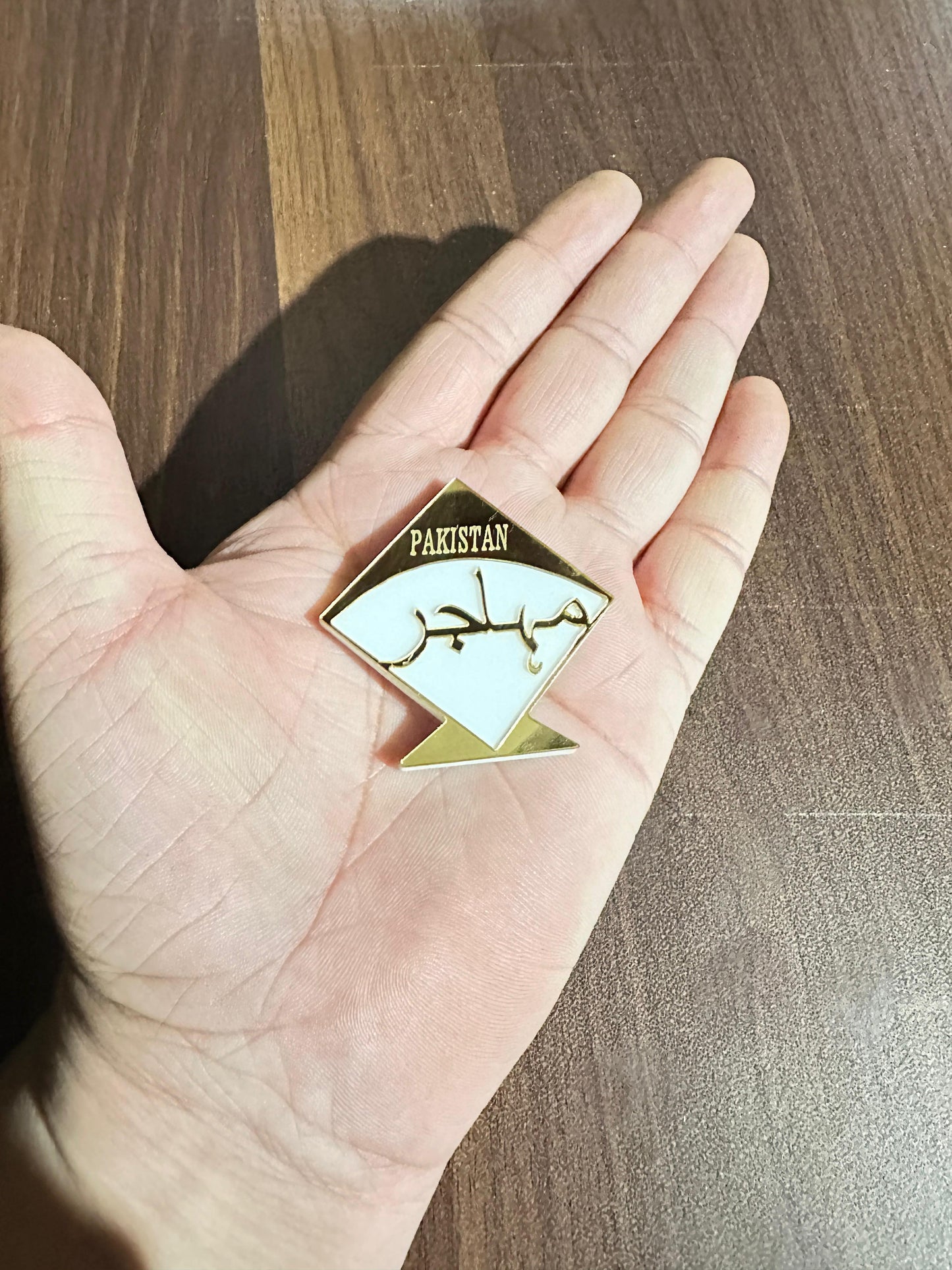 Pack Of 5 Muhajir Kite Badges Pakistan – Acrylic Lapel Pins for Muhajir Identity