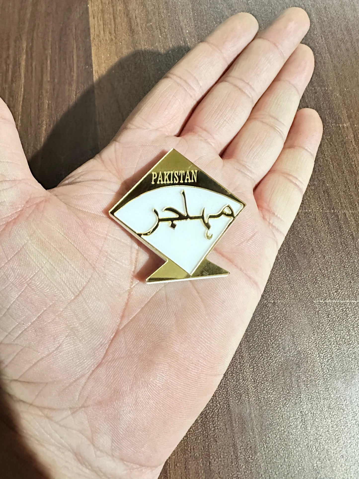 Pack Of 5 Muhajir Kite Badges Pakistan – Acrylic Lapel Pins for Muhajir Identity