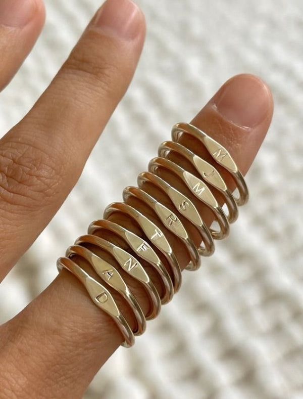 Minimal Initial Letter Ring