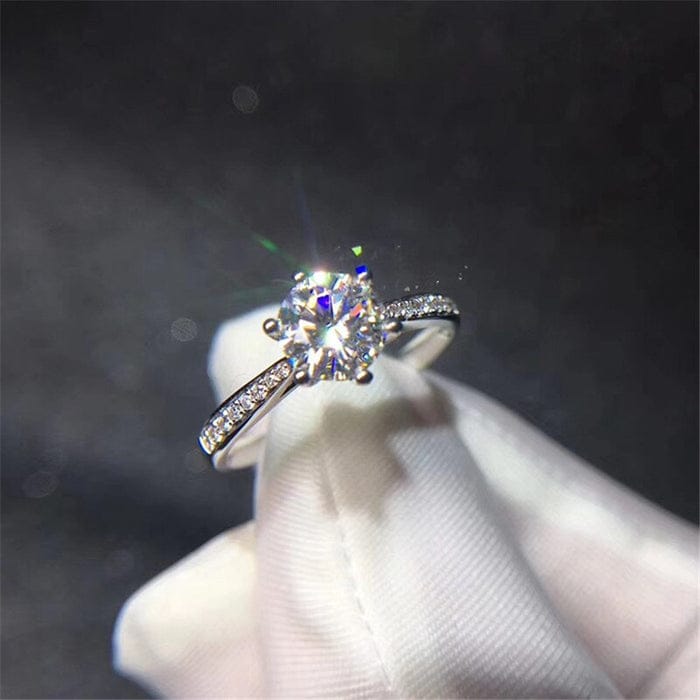 Diamond Cut Luxury Zircon Ring